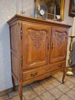 Louis XV kast, Huis en Inrichting, Ophalen, Eikenhout, Met lade(s)
