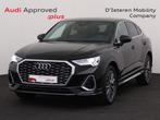 Audi Q3 Sportback Q3 Sportback 35 TFSI Business Edition S li, Auto's, Audi, Automaat, Zwart, SUV of Terreinwagen, Lederen bekleding