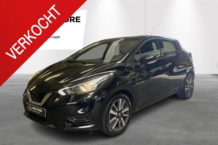 Nissan Micra 0.9 IG-T 66kW N-Connecta camera + gps + alu, Auto's, Nissan, Bedrijf, Te koop, Micra, Airconditioning, Centrale vergrendeling