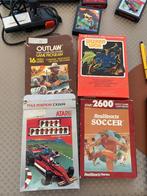 Atari spelcomputer 1980, Games en Spelcomputers, Spelcomputers | Atari, Ophalen, Met games, Zo goed als nieuw, Met 1 controller