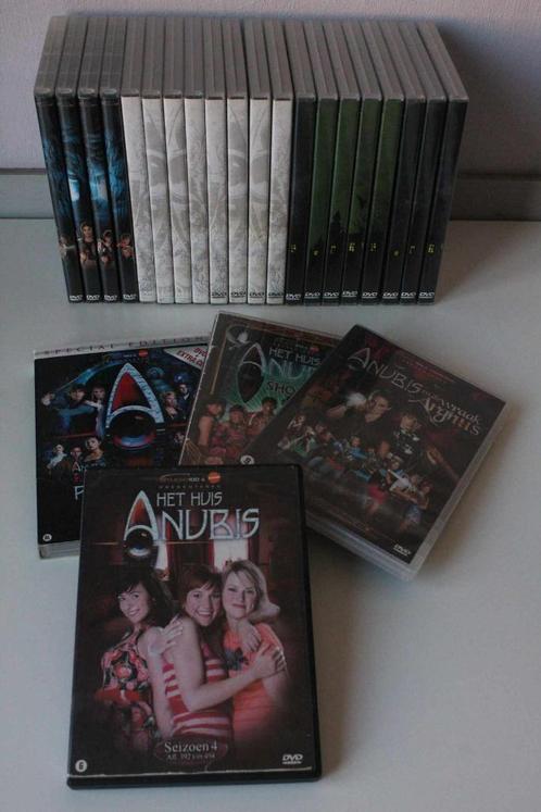Het Huis Anubis (Seizoen 1 t.e.m. 3 (deel 1) + 3 Films), Cd's en Dvd's, Dvd's | Kinderen en Jeugd, Zo goed als nieuw, Tv fictie