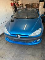Peugeot 206cc, 4 zetels, Zwart, 4 cilinders, Cabriolet