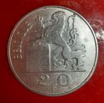 20 Frank - 1955 FRANS - Zeldzaam !!, Zilver, Ophalen of Verzenden, Losse munt, Zilver