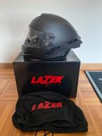 Lazer rafale helm maat large l mat zwart, Motoren, L, Lazer, Dames, Tweedehands