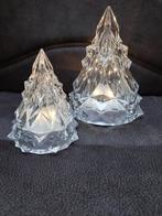 Verlichte kerstboompjes 16 cm en 11 cm - exclusief AA-pillen, Ophalen, Zo goed als nieuw