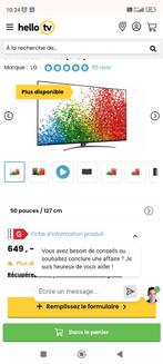 Télévision LG 55 NanoCell 0886 (2022), Audio, Tv en Foto, Televisies, Ophalen, LED, Zo goed als nieuw, 100 cm of meer