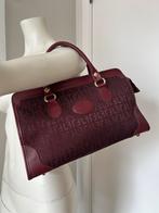 Louis Feraud bordeauxrode handtas monogram, Ophalen of Verzenden