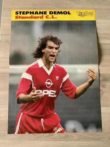 Poster Stephane Demol bij Standard Luik beschikbaar voor biedingen