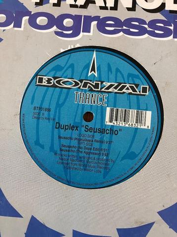 Duplex - seusacho ( bonzai trance progressive) 12” maxi beschikbaar voor biedingen