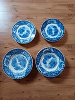 Delfts blauwe Borden. 40 stuks, Antiek en Kunst, Ophalen of Verzenden