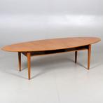 Scandinavische coffeetable, ovaal, Antiek en Kunst, Ophalen