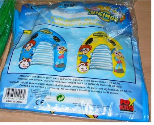Nieuw verpakt opblaasbaar bodyboard van Digimon, Kinderen en Baby's, Speelgoed | Buiten | Opblaasfiguren, Nieuw, Ophalen of Verzenden
