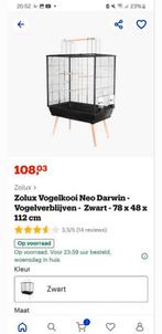 Vogelkooi nog nieuw in de doos, Enlèvement, Cage à oiseaux