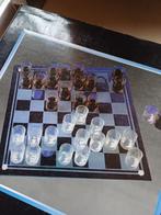 schaakbord in glas, 1 ou 2 joueurs, Enlèvement, Neuf