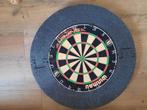 Dartsbord met beschermring, Sport en Fitness, Ophalen, Zo goed als nieuw, Dartbord