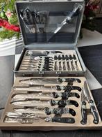 Messenset 24-delig met koffer, Huis en Inrichting, Keuken | Bestek, Ophalen, Nieuw, Bestekset