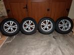 Winterwielen en banden 225 65 17, Auto-onderdelen, Banden en Velgen, Ophalen, Gebruikt, 17 inch, Winterbanden