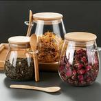 Decoratieve glazen voorraad potten, Ophalen, Nieuw