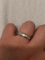 Ti Sento 925 zilveren ring, Handtassen en Accessoires, Met strass, Gebruikt, Dame, Zilver