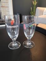 Rodenbach bierglazen te koop! In totaal 2 te koop.(verschil), Verzamelen, Glas en Drinkglazen, Ophalen, Gebruikt, Bierglas