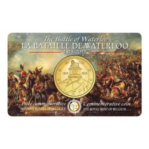 België - 2,5 euro Coincard 2015 - Waterloo, Postzegels en Munten, Munten | België, Setje, Overig, Ophalen of Verzenden