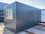 Winters Tweedehands Bureelcontainer 6 x 3m, Zakelijke goederen, Machines en Bouw | Keten en Containers