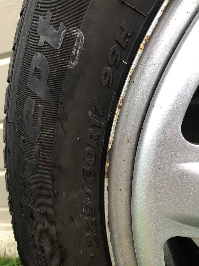 Winterbanden inclusief velg, Enlèvement, Utilisé