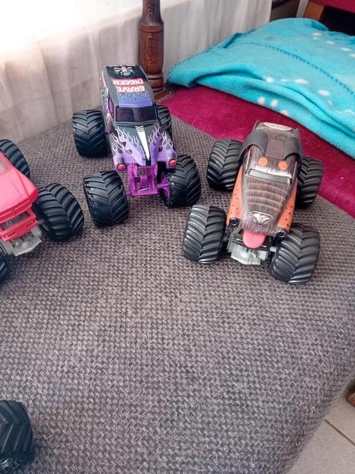 5 monstertruck s monsterjam, Verzamelen, Speelgoed, Zo goed als nieuw, Ophalen