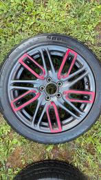 Lichtmetalen (alu) velg 18 inch (4 stuks), rood/zwart, Auto-onderdelen, Banden en Velgen, Ophalen, 18 inch, Velg(en)