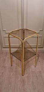 VINTAGE MESSING BIJZETTAFEL, Ophalen, Gebruikt