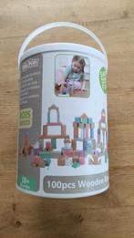 100 houten stapelblokken - Edu Fun, Kinderen en Baby's, Ophalen, Gebruikt, Overige typen