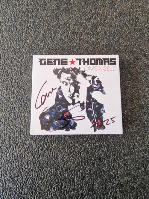 Gesigneerde cd Gene Thomas, Verzamelen, Overige Verzamelen, Nieuw, Ophalen