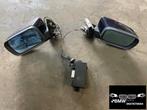 Spiegel links rechts Bmw 5-Serie E39 facelift orient blauw, Auto-onderdelen, Ophalen of Verzenden, Gebruikt, BMW