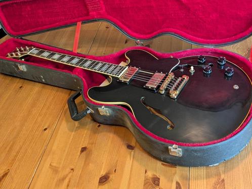 Gibson ES-347S (1987) Ebony, Muziek en Instrumenten, Snaarinstrumenten | Gitaren | Elektrisch, Gebruikt, Semi-solid body, Gibson