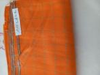 Coupe de tissu, 1,26 X 1,40m. Orange. Polyester, Enlèvement ou Envoi, Comme neuf