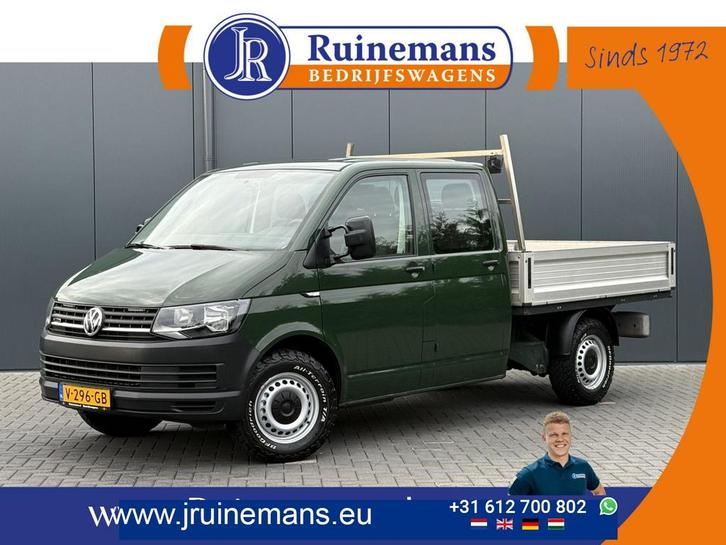 Volkswagen Transporter 2.0 TDI 150 PK 4-MOTION E6 / PICK UP, Auto's, Bestelwagens en Lichte vracht, 4x4, ABS, Airconditioning