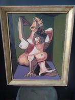 Peinture sur Panneau Erotique/Surréaliste Picasso...., Ophalen of Verzenden