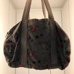 Gebloemd ribfluweel: Sportzak of handtas, Enlèvement, Comme neuf, Beige