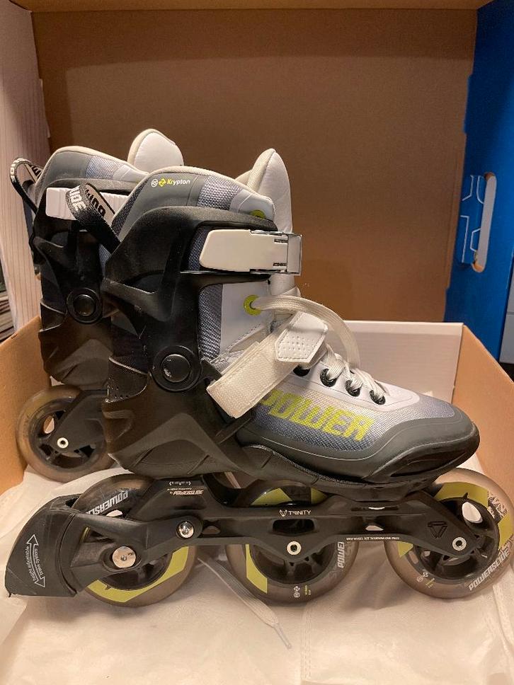 powerslide phuzion krypton voltage 100, Sport en Fitness, Skeelers, Gebruikt, Inline skates 4 wielen, Powerslide, Dames, Heren