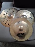 Sabian effect cymbalen twv 1050 € voor uw drumstel, Ophalen of Verzenden, Zo goed als nieuw