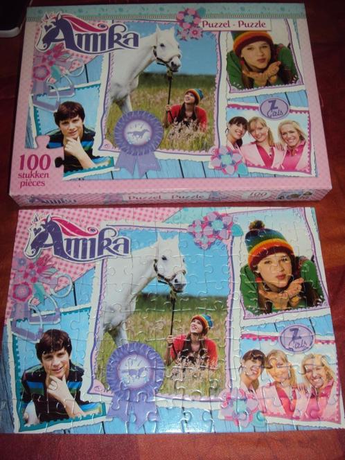Puzzel " Amika *100 stuks met o.a. Niels Destadsbader, Kinderen en Baby's, Speelgoed | Kinderpuzzels, Ophalen of Verzenden