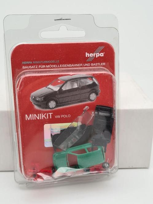 Herpa mini kit VW Polo 1/87, Hobby en Vrije tijd, Modelbouw | Auto's en Voertuigen, Nieuw, Auto, 1:50 of kleiner, Overige merken