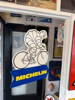 MICHELIN fietsbanden oud reclamebord, Verzamelen, Ophalen of Verzenden, Gebruikt, Reclamebord