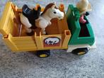 Fisher-Price  cowboy met paard en vrachtwagen, Kinderen en Baby's, Ophalen of Verzenden, Gebruikt
