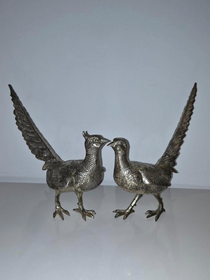 Paar decoratieve fazanten, Antiek en Kunst, Kunst | Designobjecten, Ophalen of Verzenden