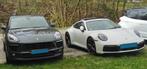 Porsche Macan benzine, Auto's, Zwart, Leder, Particulier, Parkeersensor