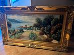 Groot schilderij met prachtige kader 150x90cm, Antiek en Kunst, Kunst | Schilderijen | Klassiek, Ophalen