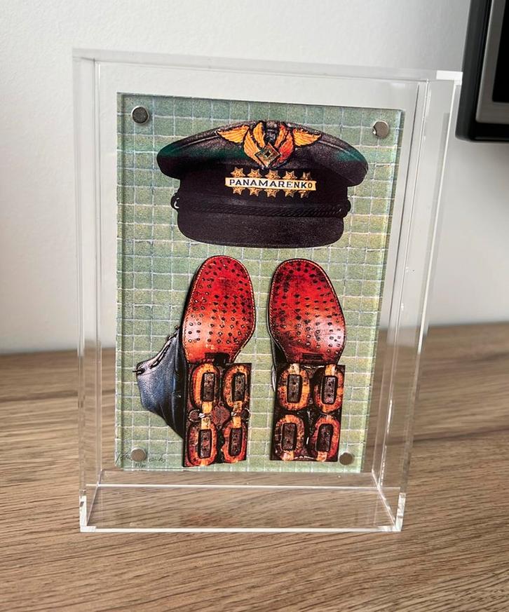 Panamarenko - Magnetische Schoenen, 1966 - 1967, Antiek en Kunst, Kunst | Litho's en Zeefdrukken, Ophalen of Verzenden