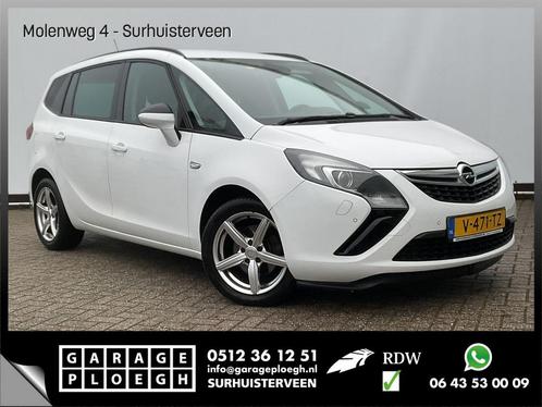 Opel Zafira 2.0D 131pk Grijs-Kenteken Cruise Airco Stoelverw, Auto's, Opel, Bedrijf, Zafira, Airbags, Airconditioning, Boordcomputer