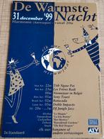 Postkaart: De Warmste Nacht 1999, Verzamelen, Ophalen of Verzenden, 1980 tot heden, Ongelopen, Cultuur en Media